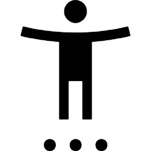Settings Accessibility Fill Icon from Outlined Line - Material Symbols Set