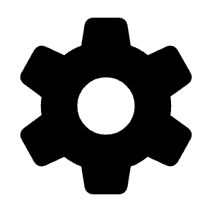 Settings Fill Icon from Rounded Fill - Material Symbols Set
