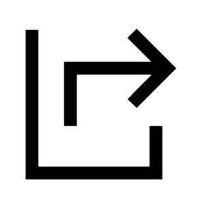 Share Windows Icon from Sharp Line - Material Symbols Set