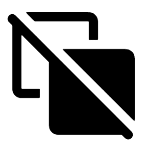 Stack Off Fill Icon from Rounded Fill - Material Symbols Set