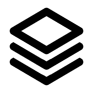 Stacks Icon from Outlined Line - Material Pro Free Set