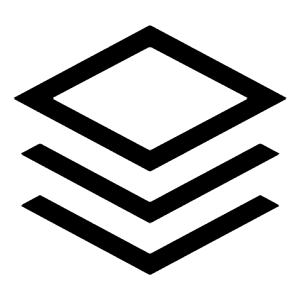 Stacks Icon from Outlined Line - Material Symbols Set