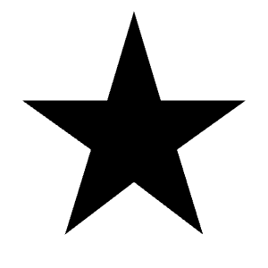 Star Rate Fill Icon from Sharp Fill - Material Symbols Set