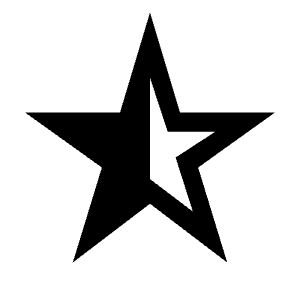 Star Rate Half Fill Icon from Outlined Fill - Material Symbols Set