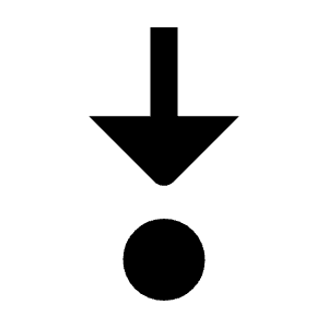 Step Into Alt Icon from Outlined Line - Streamline Material Free Set