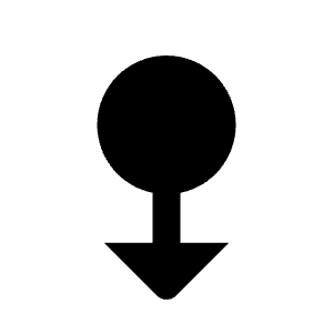 Swipe Down Alt 2 Fill Icon from Outlined Fill - Streamline Material Free Set