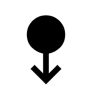 Swipe Down Alt Fill Icon from Sharp Fill - Material Symbols Set