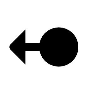 Swipe Left Alt 2 Fill Icon from Outlined Fill - Streamline Material Free Set