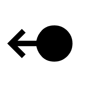 Swipe Left Alt Fill Icon from Sharp Fill - Material Symbols Set