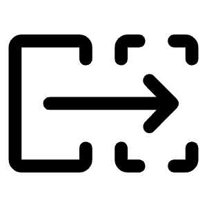 Switch Access 2 Icon from Rounded Line - Material Symbols Set