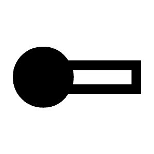 Switches Fill Icon from Sharp Fill - Material Symbols Set