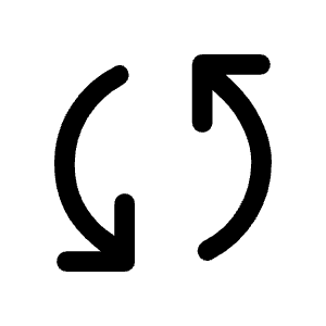 Sync Icon from Rounded Line - Material Symbols Set