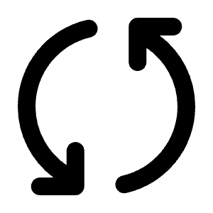 Sync Icon from Rounded Line - Material Pro Free Set