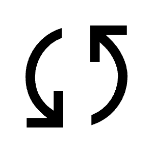 Sync Icon from Outlined Line - Material Symbols Set