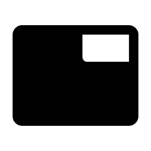 Tab Fill Icon from Rounded Fill - Material Symbols Set