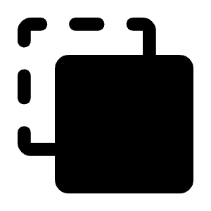 Tab Inactive Fill Icon from Rounded Fill - Material Symbols Set
