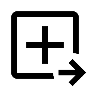 Tab New Right Icon from Outlined Line - Material Symbols Set