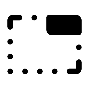 Tab Unselected Fill Icon from Rounded Fill - Material Symbols Set