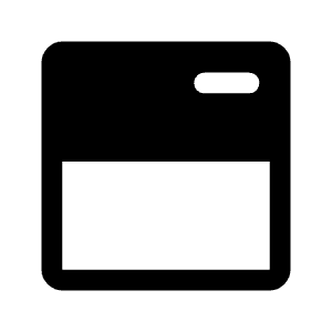 Tabs Fill Icon from Rounded Fill - Material Symbols Set