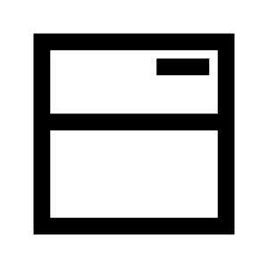 Tabs Icon from Sharp Line - Material Symbols Set