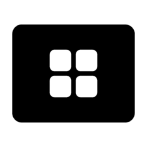 View Compact Alt Fill Icon from Rounded Fill - Material Symbols Set