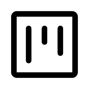 View Kanban Icon from Rounded Line - Material Symbols Set