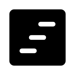 View Timeline Fill Icon from Rounded Fill - Material Symbols Set