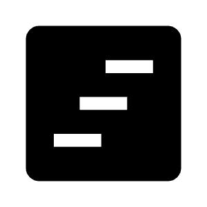 View Timeline Fill Icon from Outlined Fill - Material Symbols Set