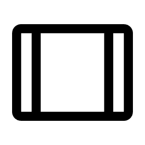 Width Full Icon from Outlined Line - Material Symbols Set