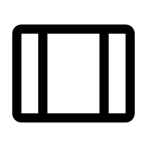 Width Wide Icon from Outlined Line - Material Symbols Set