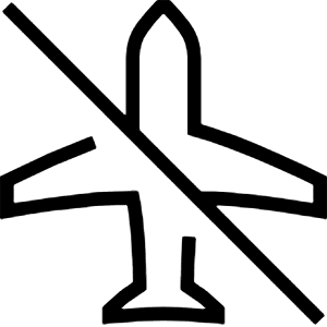 Airplane Mode Off Icon from Guidance – Free Set