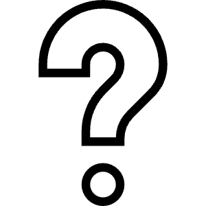 Question Mark Icon from Guidance – Free Set