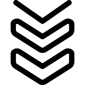 Arrow Double Down 1 Icon from Ultimate Regular - Free Set