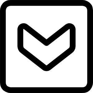 Arrow Rectangle Down 2 Icon from Ultimate Regular - Free Set