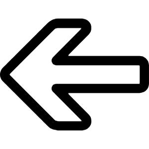 Arrow Thick Left 3 Icon from Ultimate Regular - Free Set