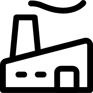 Factory Building 1 Icon from Ultimate Regular - Free Set