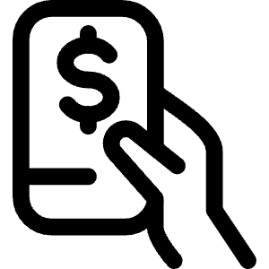 Monetization Tablet Icon from Ultimate Regular - Free Set