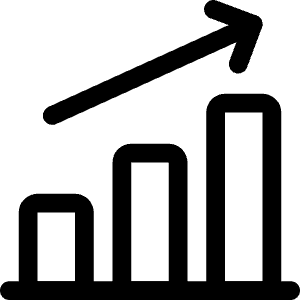 Performance Increase Icon from Ultimate Regular - Free Set
