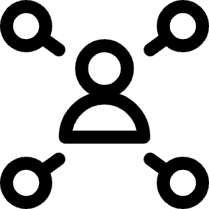 User Network Icon from Ultimate Regular - Free Set