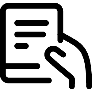 Kindle Hold Icon from Ultimate Regular - Free Set