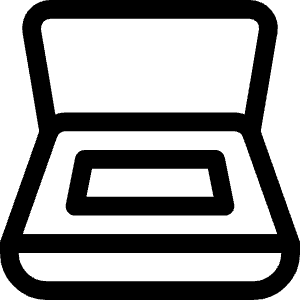 Scanner Icon from Ultimate Regular - Free Set