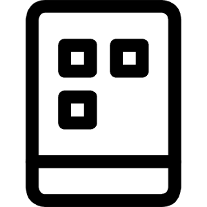 Tablet Icon from Ultimate Regular - Free Set