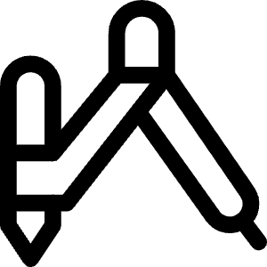 Design Tool Compass Icon from Ultimate Regular - Free Set