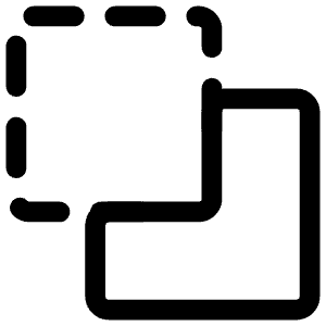 Pathfinder Minus Back Icon from Ultimate Regular - Free Set