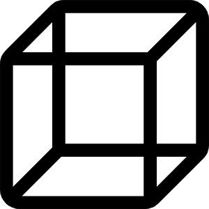 Shape Cube Icon from Ultimate Regular - Free Set