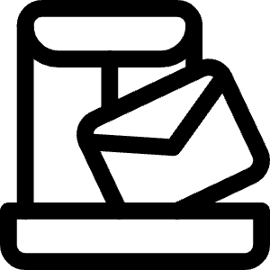 Drawer Envelope Icon from Ultimate Regular - Free Set