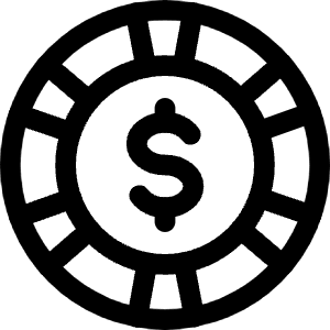 Casino Chip 5 Icon from Ultimate Regular - Free Set