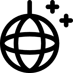Night Club Disco Ball Icon from Ultimate Regular - Free Set