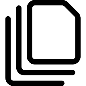 Common File Stack Icon from Ultimate Regular - Free Set