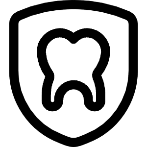 Dentistry Tooth Shield Icon from Ultimate Regular - Free Set